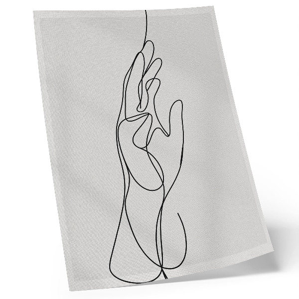 Plakat Minimalistička ručna linija elegancije modernosti