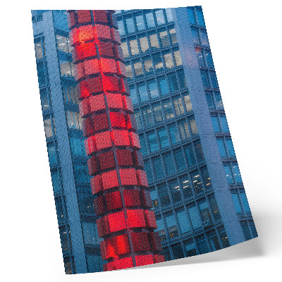 Dekorativni plakat Moderna arhitektura, urbana atmosfera, prostranost