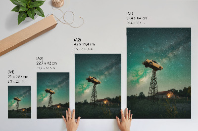 Plakat Spektakularni sky car na tornju