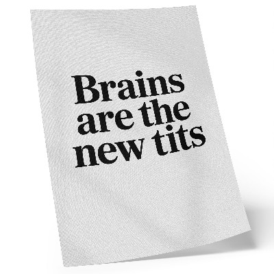 Plakat Kontrastni tipografski motiv s inspirativnom porukom