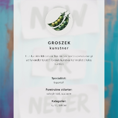 Plakat Kontrastni tipografski motiv s inspirativnom porukom