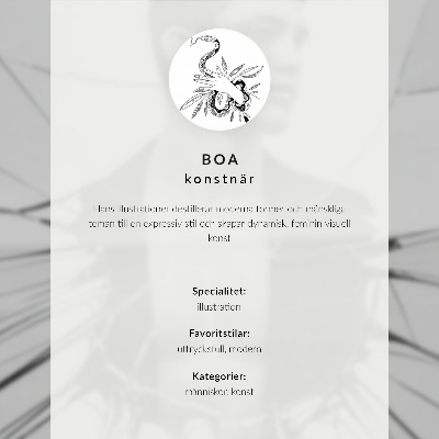 Tisak na platno Minimalistička figura ispod tamnog potoka
