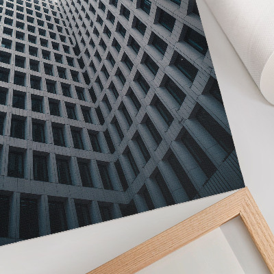 Tisak na platno Vertikalne linije moderne arhitekture