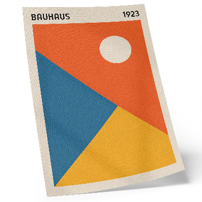 Dekorativni plakat Geometrijski oblici, intenzivne boje, moderna atmosfera