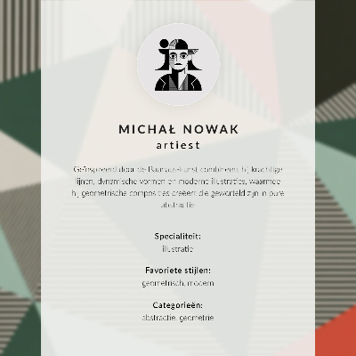 Tisak na platno Geometrijski crni krugovi, žive boje, Bauhaus inspiracije