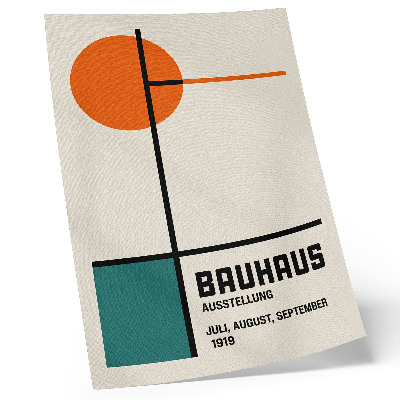 Dekorativni plakat Geometrija, boje, minimalizam, modernost, oblik