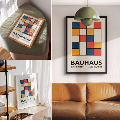 Plakat Geometrijski oblici u minimalističkom stilu