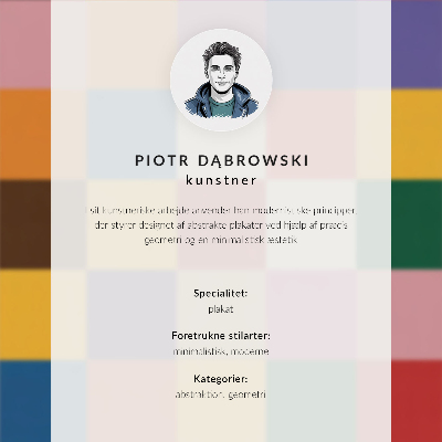 Tisak na platno Šareni kvadrati - kreativno okruženje