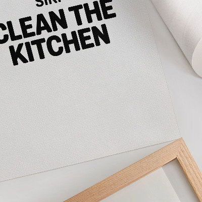 Zidni plakat Minimalistički natpis s kontrastnim motivom