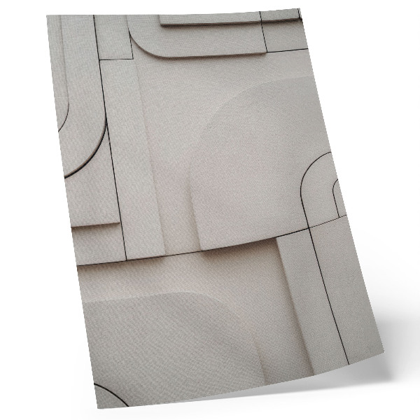 Plakat Geometrijski oblici moderne kompozicije elegancija