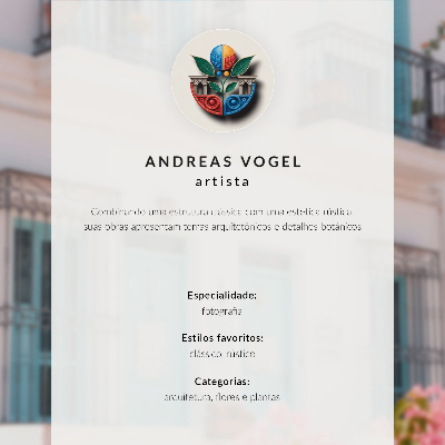 Zidni plakat Simetrična fasada s tamnoplavim kapcima i cvjetnim ukrasima