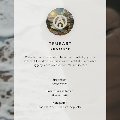 Zidni plakat Zlatno drvo na pozadini tamne šume i jezera