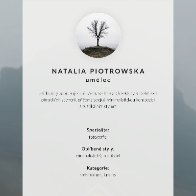 Zidni plakat Drvena kućica u minimalizmu uz vodu