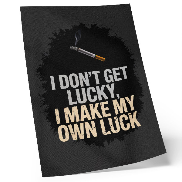 Dekorativni plakat Motivacijski slogan: minimalistički dizajn