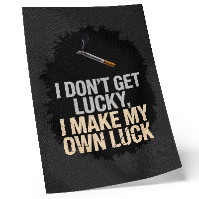 Dekorativni plakat Motivacijski slogan: minimalistički dizajn