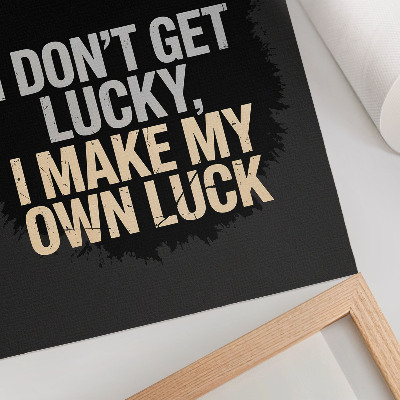 Dekorativni plakat Motivacijski slogan: minimalistički dizajn