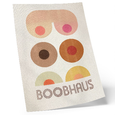 Tisak na platno Grafike u stilu Boobhausa u Bauhausu