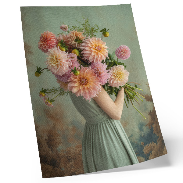 Plakat Pastelno cvijeće priroda boho elegancija harmonija