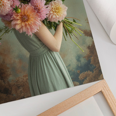 Plakat Pastelno cvijeće priroda boho elegancija harmonija