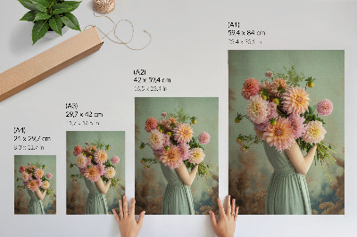 Plakat Pastelno cvijeće priroda boho elegancija harmonija