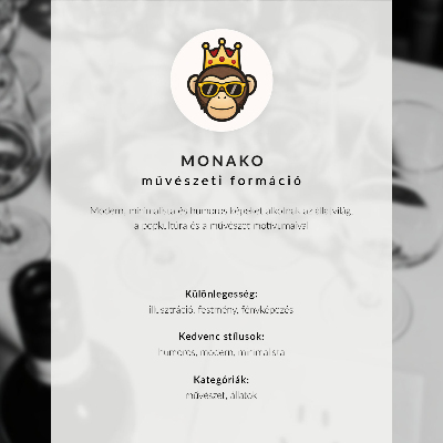 Zidni plakat Konj s krunom na neutralnoj pozadini
