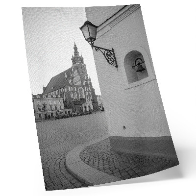 Zidni plakat Crno-bijela arhitektura elegancija simetrija