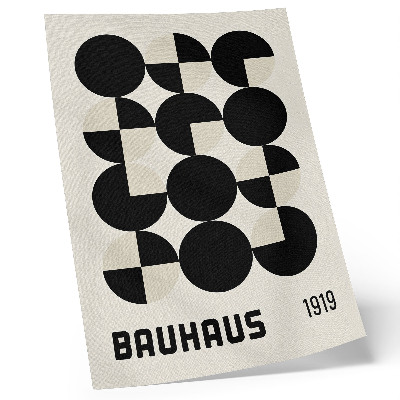Dekorativni plakat Geometrijski oblici harmonija modernost minimalizam