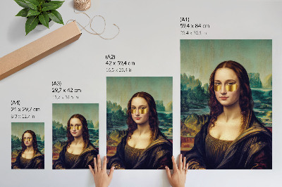 Dekorativni plakat Zlato prekriva tradiciju modernog stila