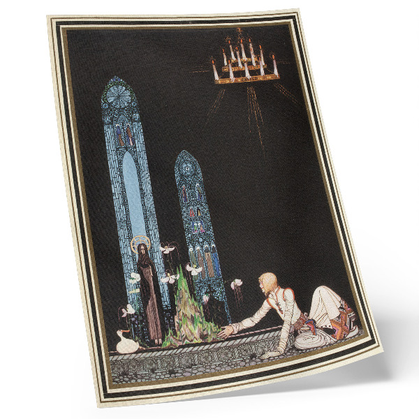 Tisak na platno Ilustracija Kay Nielsen za knjigu