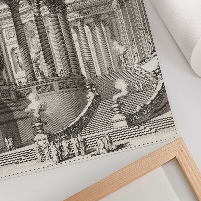 Plakat Antički hram – Giovanni Battista Piranesi