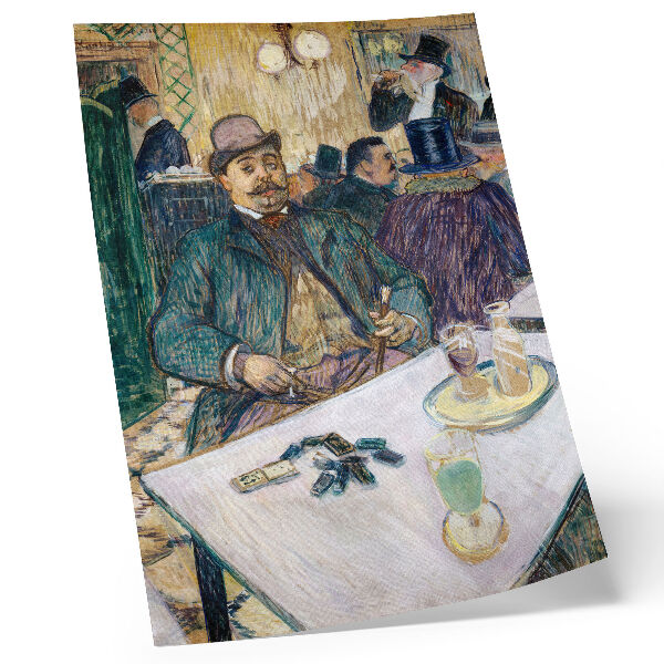 Plakat Gospodin Boileau u kafiću (1893.) – slika visoke rezolucije Henrija de Toulouse-Lautreca