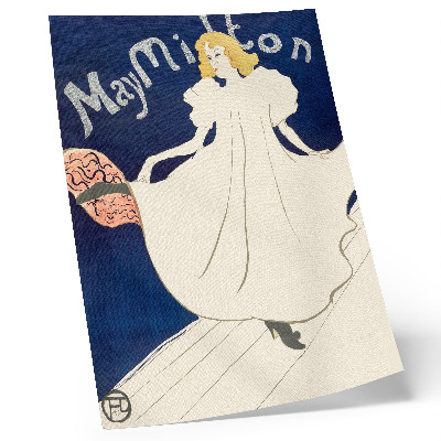 Zidni plakat May Milton (1895.) – otisak visoke rezolucije Henrija de Toulouse-Lautreca