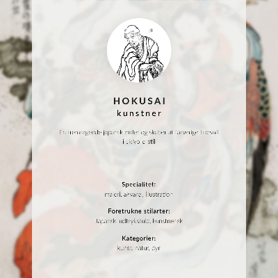 Tisak na platno Hokusaijeva lubanja s rebrima i makabričnim prsnim košem. Izvorna slika iz javnog vlasništva iz Rijksmuseuma.