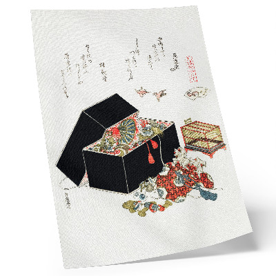 Plakat Hokusaijeva japanska kutija za nakit (1822.)