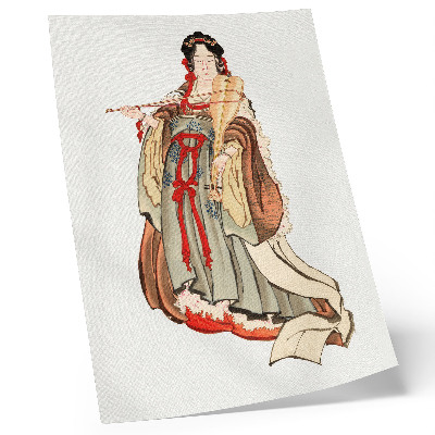 Dekorativni plakat Benten (Boginja ljubavi) (18. – 19. stoljeće), ilustracija Japanke iz kamenog doba koju je naslikao Katsushika Hokusai