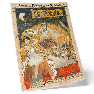 Zidni plakat San (1891.) Théophilea Alexandrea Steinlena