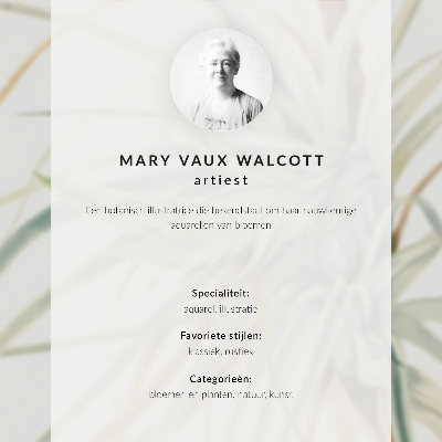 Plakat Divlji ananas (Tillandsia fasciculata) (1921.) autorice Mary Vaux Walcott