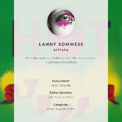 Zidni plakat Hot Stvari! (1985.) – poster Lannyja Sommesea