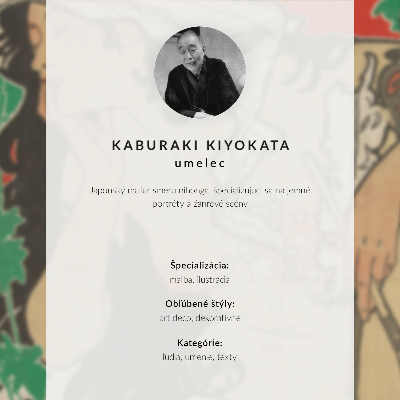 Plakat veljače 1909. (1909.) Kaburaki Kiyokata