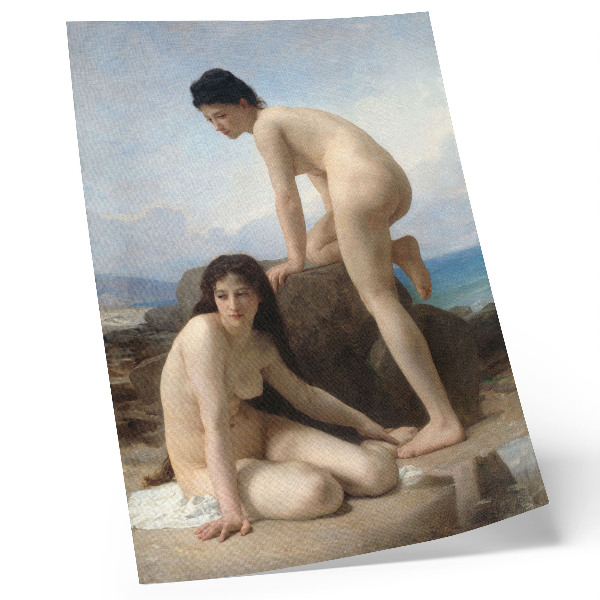 Dekorativni plakat Kupačice, William Adolphe Bouguereau