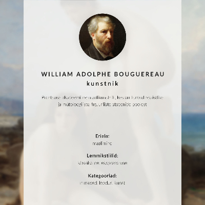 Dekorativni plakat Kupačice, William Adolphe Bouguereau