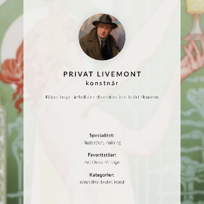 Dekorativni plakat Kromolitografija Privat Livemont (1896.) autora Absinthea Robettea