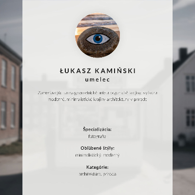 Umjetnički print Minimalizam, mir, osoba, stepenice, arhitektura