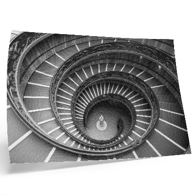 Umjetnički print Elegancija arhitekture spiralnih stubišta