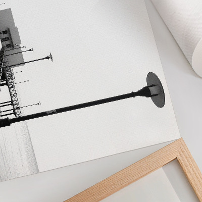 Plakat Minimalistički most, pravokutna arhitektura