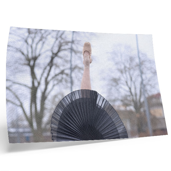 Plakat na platnu Balet, suptilnost, harmonija, lokalna atmosfera
