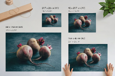 Umjetnički print Tri cikle minimalistička sirova ljepota prirode