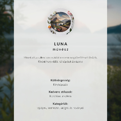 Plakat na platnu Slikovite planine i šarena jesen