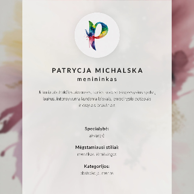 Stilski zidni plakat Dinamični valovi boja prožimaju se