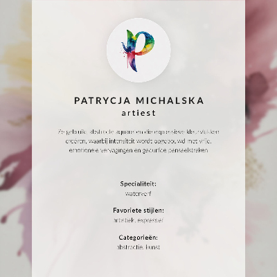 Stilski zidni plakat Dinamični valovi boja prožimaju se